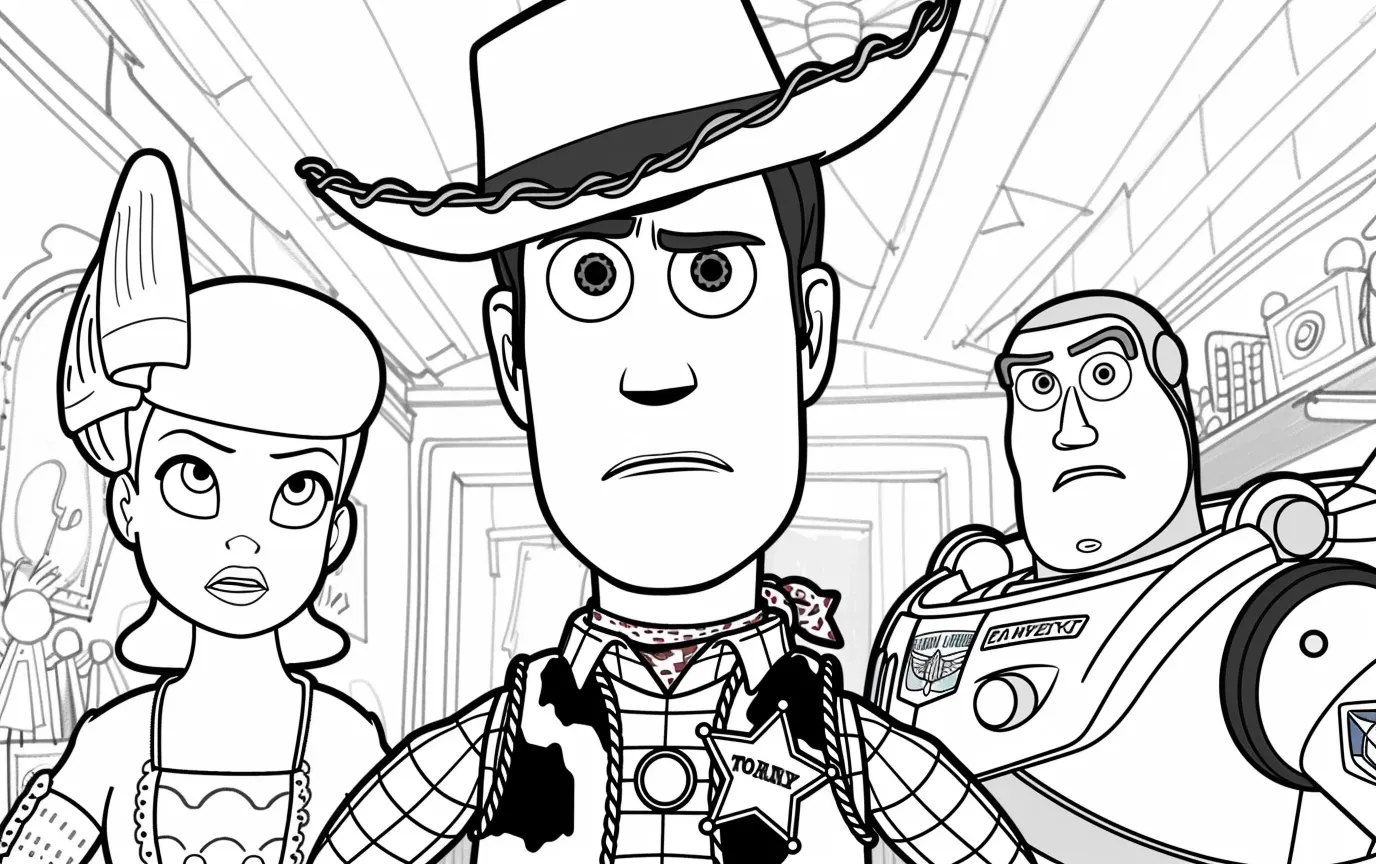 toy story coloring page 1