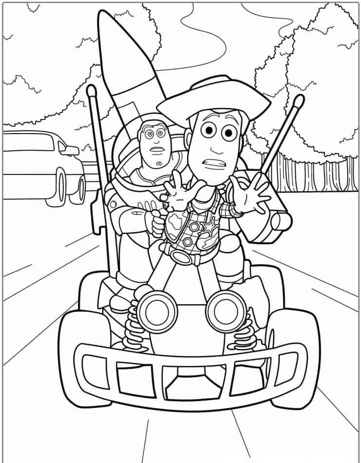 Dibujos para colorear e imprimir Toy Story